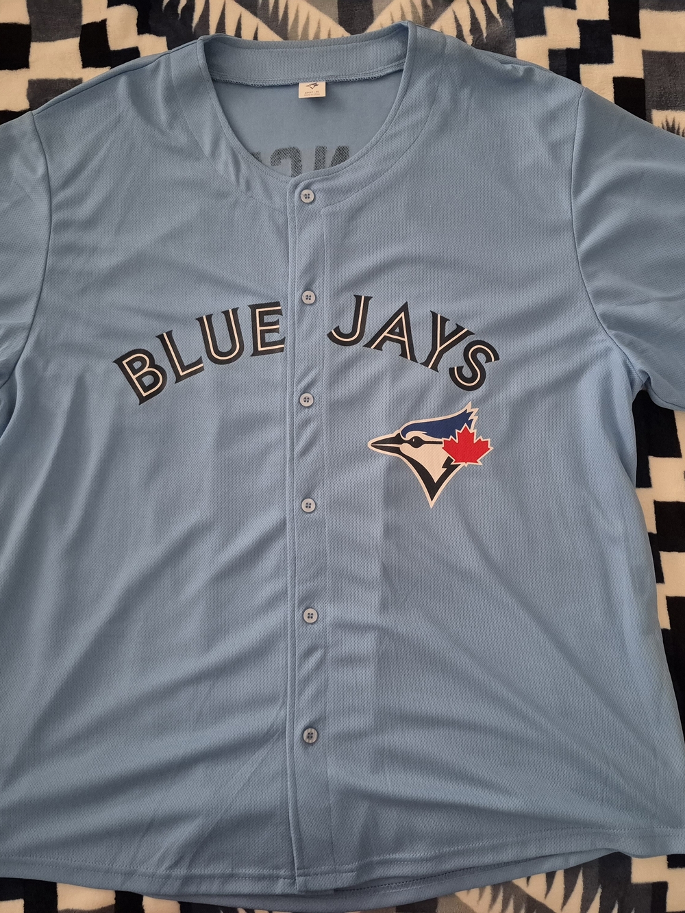 Game Day Giveaway BLUE JAYS Jansen Baseball Jersey XL Collectible